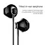 Провідні навушники Baseus Premium Enock H06 lateral in-ear, 3.5mm, 1.2m, Black, NGH06-01 - мініатюра 3