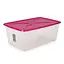 Контейнер для хранения Light средний 40x60x29h, 45 л красный - миниатюра 1