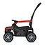 Каталка-толокар M 4802EL-3, пластик, метал, до 23 кг, MP3, USB, Bluetooth, індикатор батареї, червона - мініатюра 3