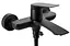 Смеситель для ванны Rea Avalon black настенный с изливом REA-B1128 Черный матовый - миниатюра 2