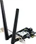 Адаптер Asus PCE-BE6500 WiFi 7 + Bluetooth 5.4 до 2882 Мбит/с 2 внешние антенны - миниатюра 2