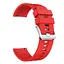 Ремінець силіконовий Tamister для годинника 22 мм Type D червоний - мініатюра 2