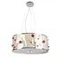 Люстра подвесная Brille флористика для кухни E27 40W Red (BL-503S/5) - миниатюра 1