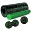 Масажний набір PowerPlay PP_4015 EPP Foam Roller Set 4in1 (2-ва роли + 2-ва м'ячі) Чорно-зелений (PP_4015_Green) - мініатюра 1