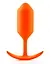 Анальна пробка B-Vibe Snug Plug 3, 12.7 см (помаранчевий) - мініатюра 1
