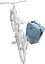 Велосипедная сумка Thule Shield Pannier 22L с InLock (Mid Blue) 3205477 (TH 3205477) - миниатюра 6