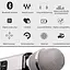 Караоке-микрофон беспроводной Losso K6 Premium со встроенным динамиком и Bluetooth Silver (18962) - миниатюра 6