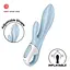 Вібратор-кролик Satisfyer Air Pump Bunny 1 20 см блакитний - мініатюра 7