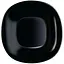 Тарілка десертна Luminarc Carine Black квадратна 19 см (L9816) - мініатюра 1