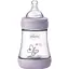 Бутылка для кормления Chicco Perfect 5 пластиковая с силиконовой соской 0+ месяцев розовый 150 мл (20211.12.40) - миниатюра 1