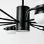 Люстра светодиодная акриловая Sirius B N4557/6 BK - миниатюра 6