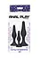 Набір анальних пробок TOYJOY Curvy Companions Kit 3 шт. (чорний) - мініатюра 2