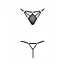 Стринги из стреп MEGGY THONG black - Passion Exclusive L/XL - миниатюра 5