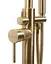 Смеситель для ванны Rea Aras brushed gold напольный REA-B2719 Золотой - миниатюра 2
