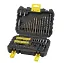 Набор бит и сверл Stanley Titanium Phillips, Pozidriv, Torx, Slotted L=25 мм 50 шт. пластиковый кейс (STA88546) - миниатюра 2