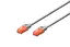 Патч-корд CAT 6 UTP 10м AWG 26/7 Cu LSZH сірий Digitus teh0018368 - мініатюра 1