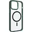 Чехол-накладка DK для Apple iPhone 12 Pro Max MagSafe Composite Metal Edge (green) - миниатюра 1