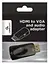 Переходник Cablexpert HDMI-VGA M/F Black (A-HDMI-VGA-02) - миниатюра 3