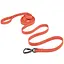 Поводок для собак Barksi Сotton с карабином на замке 300x2.5 см оранжевый - миниатюра 4