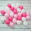 Шарик воздушный латексный 30 см (100) розовый, матовый, IDEA7-DL-002 - миниатюра 4