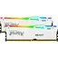 Модуль пам'яті для комп'ютера DDR5 64GB (2x32GB) 5200 MHz Beast White RGB Kingston Fury (ex.HyperX) (KF552C36BWEAK2-64) - мініатюра 4