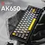 Клавіатура Ajazz AK650 Moon Yellow switches Gray White Yellow (AK650-MY-GWY) - мініатюра 6