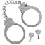 Наручники Taboom Diamond Wrist 65 см сріблястий - мініатюра 1
