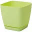 Горщик для квітів Form-Plastic Тоскана квадро-15 2.5 л світло-зелений (0732-007) - мініатюра 1
