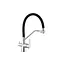 Смеситель для кухни с подключением к фильтру Kroner KRP Edelstahl Klassisch - ESG03817BLK CV027936 Нержавеющая сталь - миниатюра 1