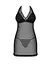 Пеньюар Obsessive Medilla chemise & thong XL/2XL - мініатюра 3