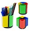 Стакан для ручек COLOR-IT 468 Пластиковый 10х10х11 см - миниатюра 2