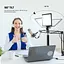 NEEWER 9-дюймовая светодиодная видеосветовая панель, затемненая DSLR-камера с мягким освещением с мини-настольной подставкой - миниатюра 3