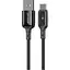 Кабель Proove Flex Metal USB-A to USB-C 2.4A 1m Black (CCFM20001201) [130338] - мініатюра 1