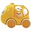 Игрушка-погремушка Baby Team Машинка-обезьянка (8412) - миниатюра 2