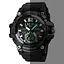 Наручний годинник чоловічий Skmei 1725 Black, 1725BK (18428) - мініатюра 4
