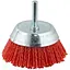 Щітка дротяна чашоподібна Sigma Ø75мм хвостовик Ø6мм (нейлонова) (9015471) - мініатюра 1