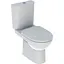 Унитаз-компакт Geberit Selnova Rimfree 501.753.00.1 с сидением Soft Close, Белый - миниатюра 1