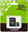 Memory card microSDXC 512GB Kingston Canvas Select Plus Gen3 C10 A1 Retail + adapter - мініатюра 3