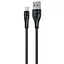 Кабель Proove Soft Silicone USB to Lightning 2.4A (2m) black - мініатюра 1