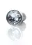 Анальна пробка Jewellery Silver Plug Clear S 7.7 см (прозорий) - мініатюра 4
