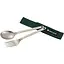Набор столовых приборов Snow Peak SCT-002 Titanium Fork & Spoon Set ложка и вилка - миниатюра 1