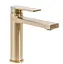 Змішувач для умивальника Rea Verso низький brushed gold REA-B6555 Золотий - мініатюра 1