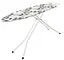 Дошка для прасування Casa Si Superstandard Basic 120x38 White/Black Leaves (CS95150E166) - мініатюра 1