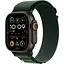 Смарт-часы Apple Watch Ultra 2 GPS+Cellular 49mm Black Titan. Case w. Dark Green Alpine Loop - Medium MX4R3 - миниатюра 1