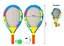 Дитячий набір 2в1 для гри в бадмінтон та теніс Ігрові ракетки 55см з валанчиком і м'ячем - мініатюра 1