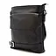 Шкіряна чоловіча сумка через плече чорна TARWA 29х31х8 см sum0028302 - мініатюра 8
