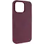 Чохол Epik Silicone Case AA Logo with MagSafe для Apple iPhone 11 Pro 5.8 Бордовий/Plum - мініатюра 1