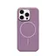 Чехол для iPhone 16e с MagSafe, защитный, глянцевый, с мягкой подкладкой, фиолетовый - миниатюра 1