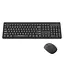 Бездротова клавіатура та миша Xiaomi MiiiW POP B1040 (MW23PB01) Black - мініатюра 1