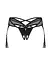 Стрінги Obsessive Dominna otwarte 2XL/3XL (чорний) - мініатюра 7